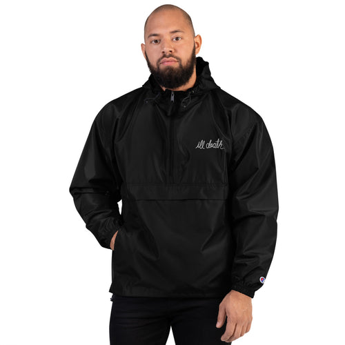 Embroidered ill death. Champion Packable Jacket